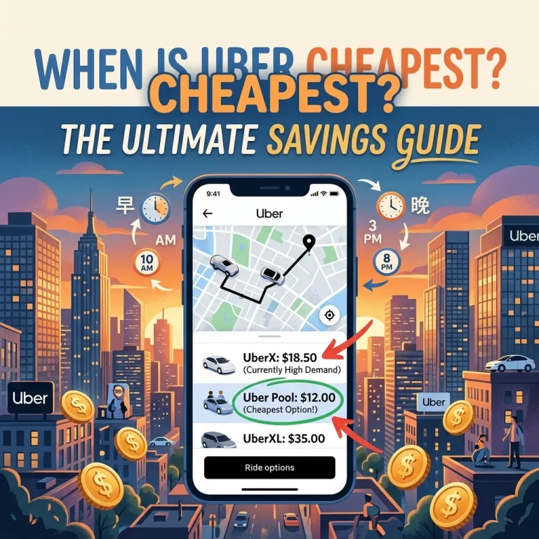 When is Uber Cheapest The Ultimate Savings Guide