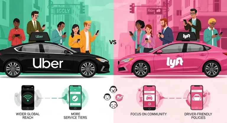 Discover the fundamental difference between lyft and uber. We compare pricing, availability, and services to help you choose the best rideshare app