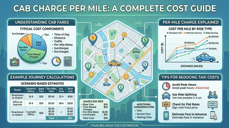 Cab Charge Per Mile: A Complete Cost Guide Cab Charge Per Mile A Complete Cost Guide